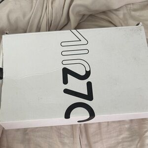 Nike White and Black Shoe Box